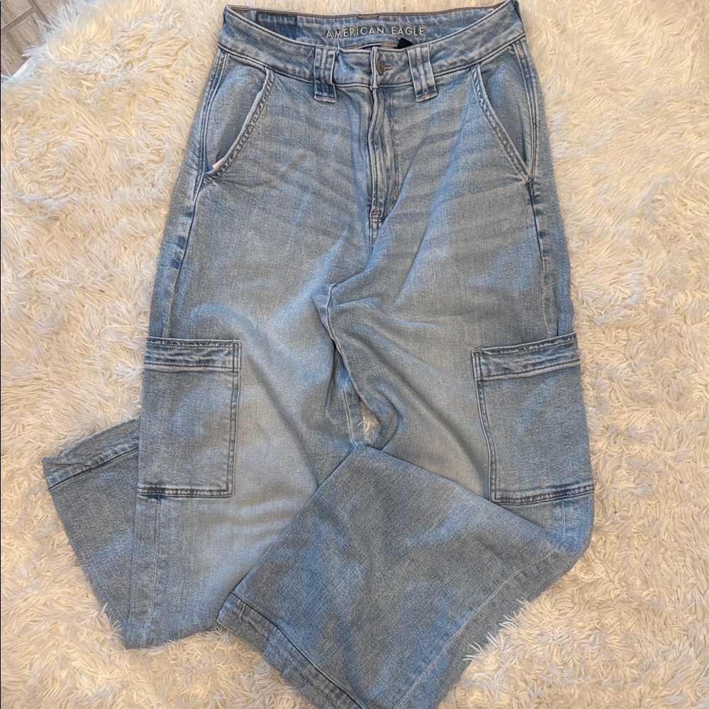 American Eagle Light Wash Denim